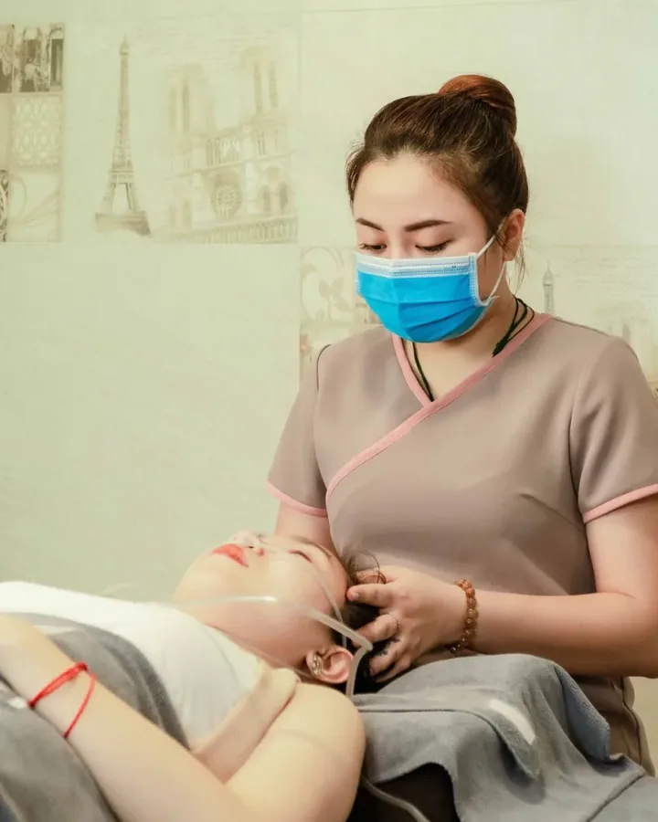 Phòng trị liệu tại Bảo Vân Spa & Clinic